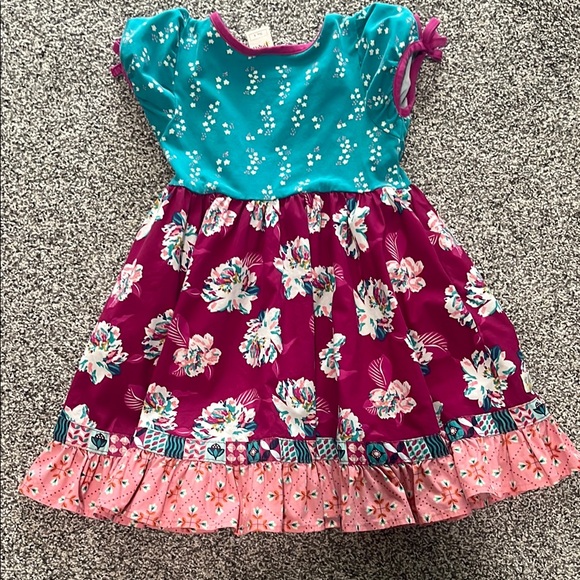 Floral Dress and Leggings Set - Picture 5 of 7